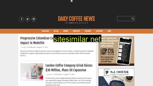 dailycoffeenews.com alternative sites