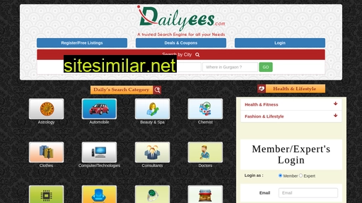 Dailyees similar sites