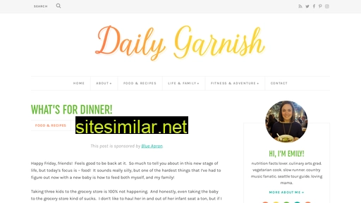 dailygarnish.com alternative sites