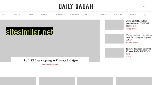 dailysabah.com alternative sites