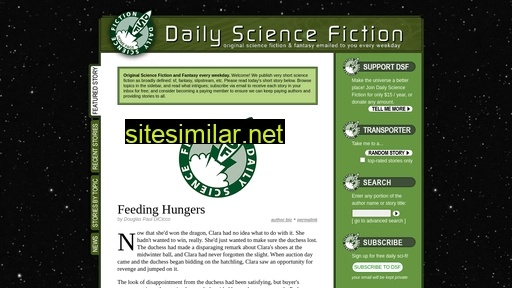 dailysciencefiction.com alternative sites