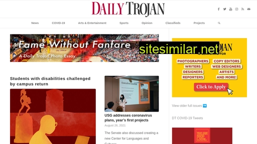 dailytrojan.com alternative sites
