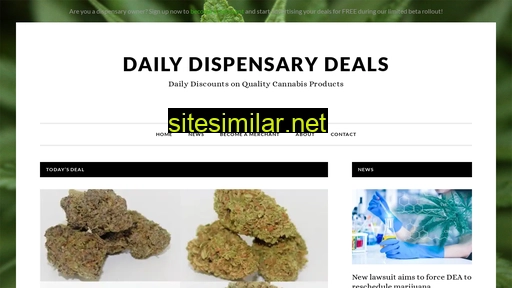 dailydispensarydeals.com alternative sites