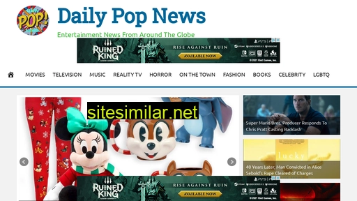 Dailypopnews similar sites