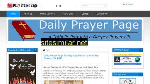 dailyprayerpage.com alternative sites