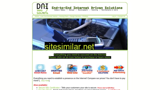 Daiwebsolutions similar sites
