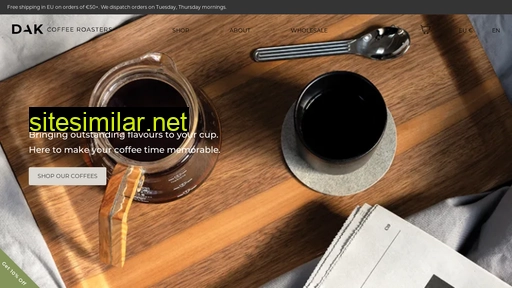 dakcoffeeroasters.com alternative sites