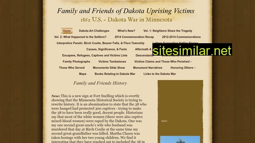 dakotavictims1862.com alternative sites