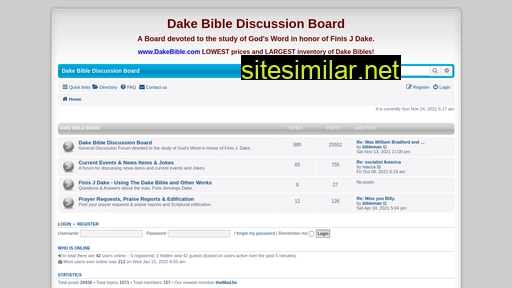 dakebibleboard.com alternative sites
