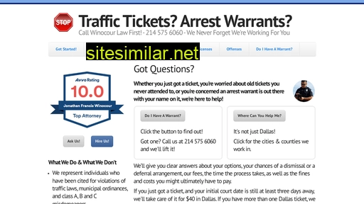 Dallas-trafficticketlawyer similar sites