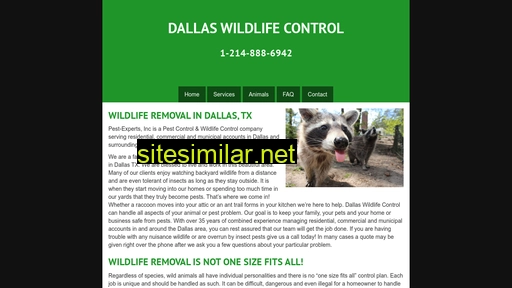 Dallas-wildlife-control similar sites