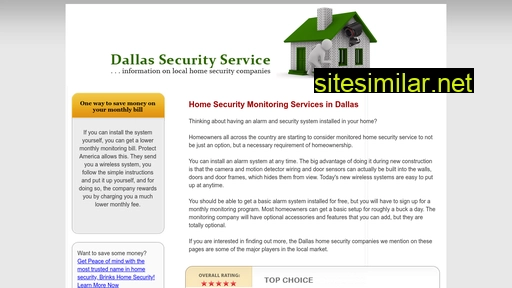 Dallassecurityservice similar sites