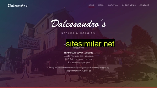 dalessandros.com alternative sites