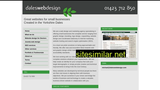 Daleswebdesign similar sites