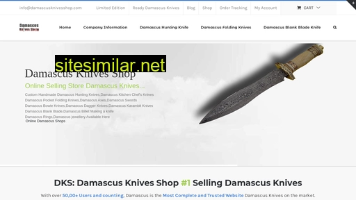 Damascusknivesshop similar sites