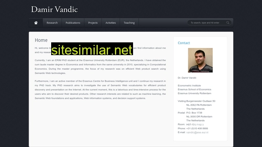 damirvandic.com alternative sites