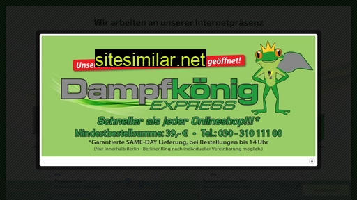 dampfkoenig.com alternative sites
