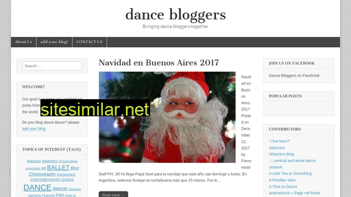 Dancebloggers similar sites