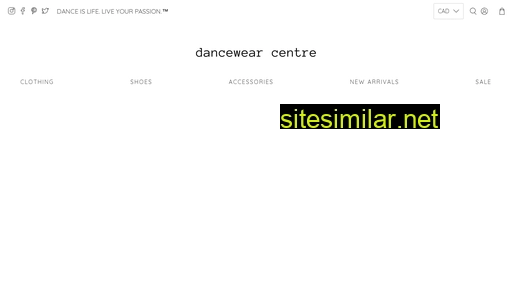 Dancewearcentre similar sites