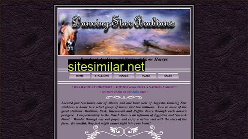 dancingstararabians.com alternative sites