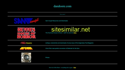 Dandoore similar sites