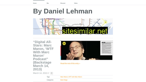 Danielmlehman similar sites