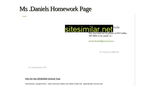 danielseducation.weebly.com alternative sites