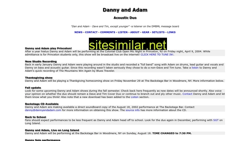 dannyandadam.com alternative sites