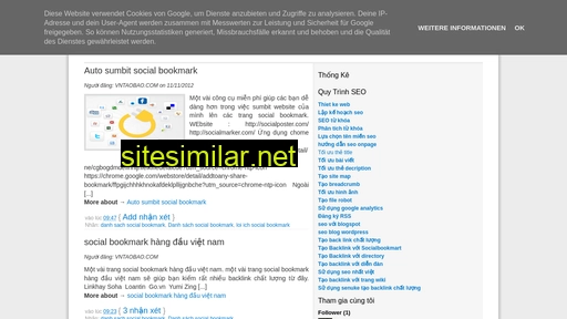Danhsachsocialbookmark similar sites