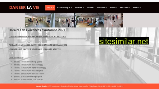 danserlavie-saintmaur.com alternative sites
