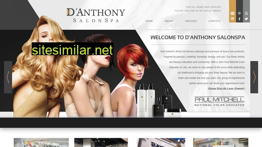danthonysalonspa.com alternative sites
