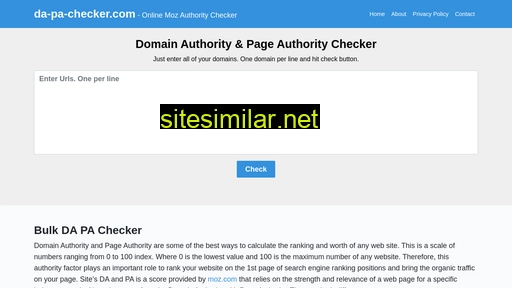 da-pa-checker.com alternative sites