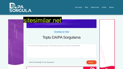 dapasorgula.com alternative sites