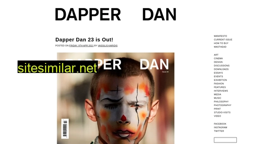 dapperdanmagazine.com alternative sites