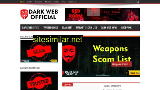 darkwebofficial.com alternative sites