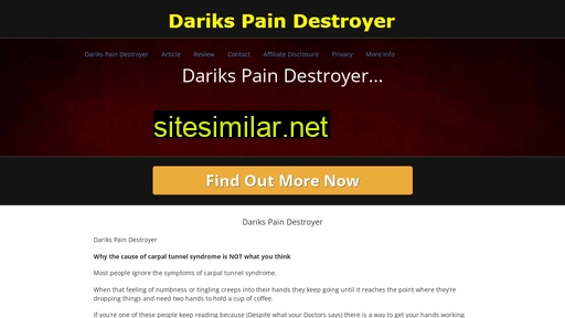 darikspaindestroyer.com alternative sites