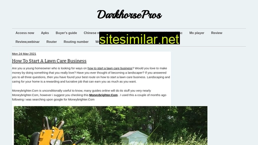darkhorsepros.com alternative sites