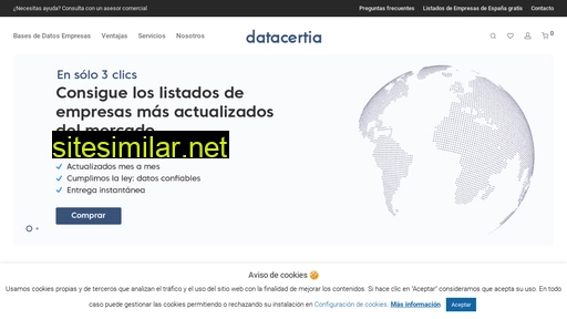 datacertia.com alternative sites
