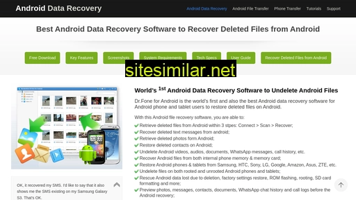 Data-recovery-android similar sites