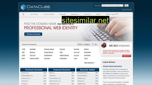datacube.com alternative sites