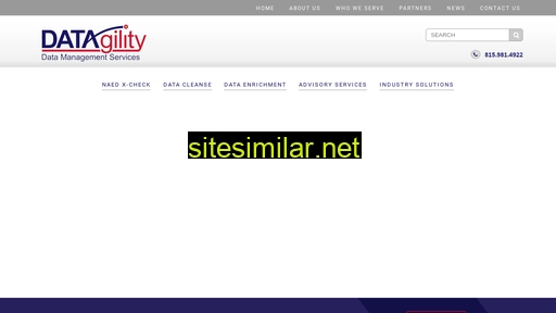 Datagility similar sites
