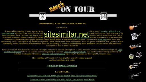 davesontour.com alternative sites