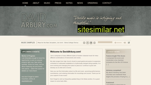 davidarbury.com alternative sites