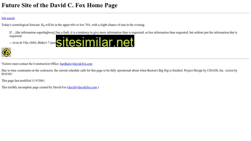 davidcfox.com alternative sites