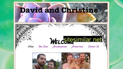 davidchristinewedding.com alternative sites