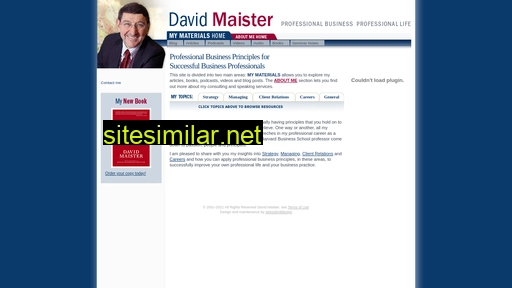 davidmaister.com alternative sites