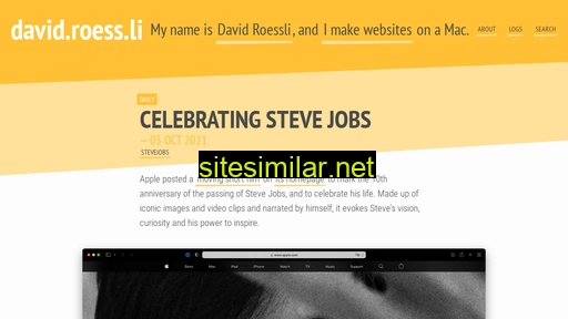 davidroessli.com alternative sites