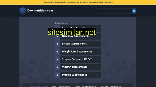 Day1nutrition similar sites