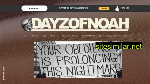 dayzofnoah.com alternative sites