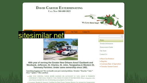 dcarterexterminating.com alternative sites